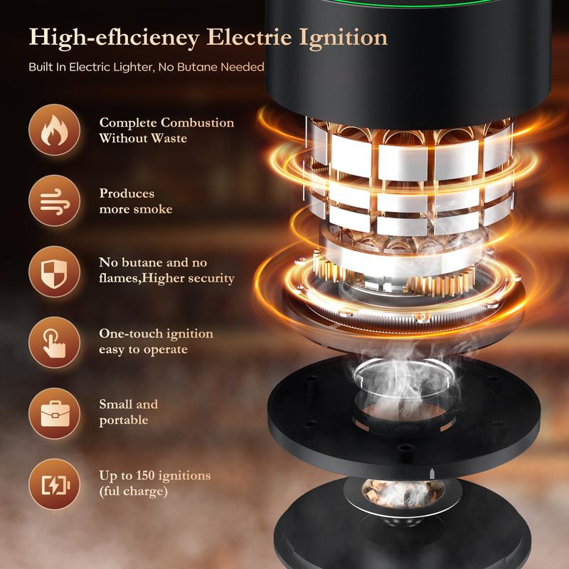 AMZSEAT™ Electric Whiskey Smoker Kit